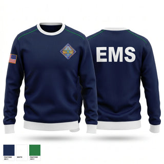 Crew Neck Sweatshirt, Southern Berkshire ambulance, EMS/EMT, Teamtime, Team time, sublimation, custom sports apparel, team uniforms, spirit wear, spiritwear, sports uniforms, custom shirts, team store, custom team store, fundraiser sports, apparel fundraiser
