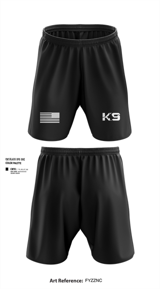Athletic Shorts With Pockets, Willoughby K9, Police, Teamtime, Team time, sublimation, custom sports apparel, team uniforms, spirit wear, spiritwear, sports uniforms, custom shirts, team store, custom team store, fundraiser sports, apparel fundraiser