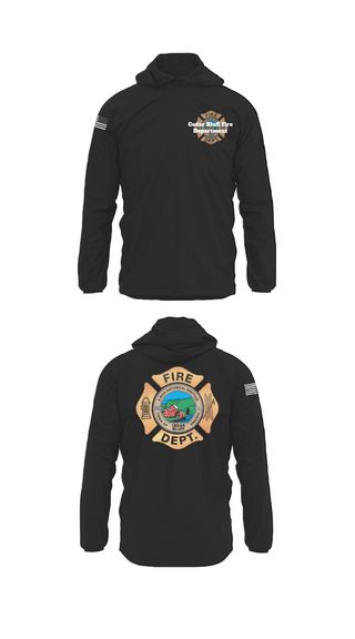 Windbreaker, Cedar Bluff Fire Department, Fire Department, Teamtime, Team time, sublimation, custom sports apparel, team uniforms, spirit wear, spiritwear, sports uniforms, custom shirts, team store, custom team store, fundraiser sports, apparel fundraiser