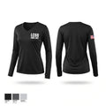 LCSO GANG UNIT Women's Long Sleeve V-neck Shirt - 1