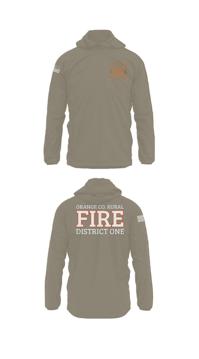 Orange County Rural District 1 Fire Department 66539276 Windbreaker - 61