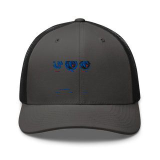 Curlew High School Volleyball 26335411 Retro Trucker Hat | Yupoong 6606