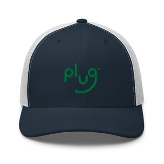 Plug Green Hydrogen 22679521 Retro Trucker Hat | Yupoong 6606