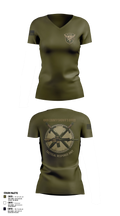 KNOX COUNTY SHERIFF’S OFFICE TACTICAL RESPONSE UNIT 55167991 Women's Short Sleeve V-neck Shirt - 2