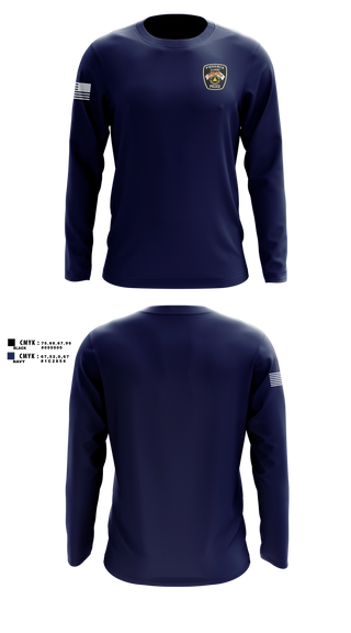 Long Sleeve Performance Shirt, Phoenix Police Department, Police, Teamtime, Team time, sublimation, custom sports apparel, team uniforms, spirit wear, spiritwear, sports uniforms, custom shirts, team store, custom team store, fundraiser sports, apparel fundraiser