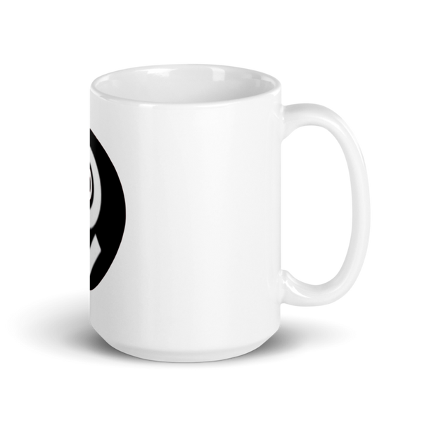 CLR-1 2617717 White Glossy Mug - Small