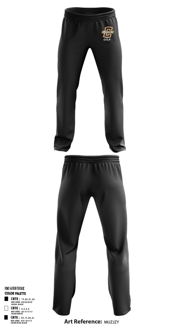 Sweatpants, Joseph Case Golf, Golf, Teamtime, Team time, sublimation, custom sports apparel, team uniforms, spirit wear, spiritwear, sports uniforms, custom shirts, team store, custom team store, fundraiser sports, apparel fundraiser