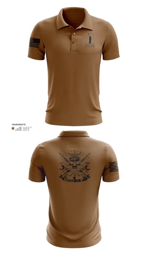 Short Sleeve Performance Polo, 237th smc, , Teamtime, Team time, sublimation, custom sports apparel, team uniforms, spirit wear, spiritwear, sports uniforms, custom shirts, team store, custom team store, fundraiser sports, apparel fundraiser