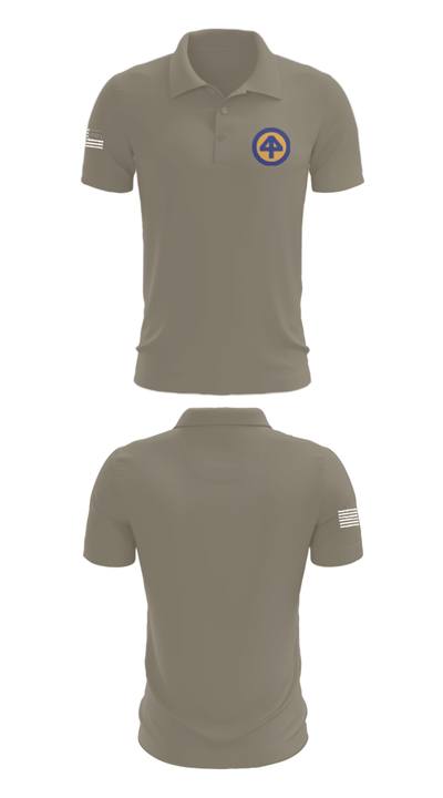 A CO 2-113th 30302510 Short Sleeve Performance Polo - 67