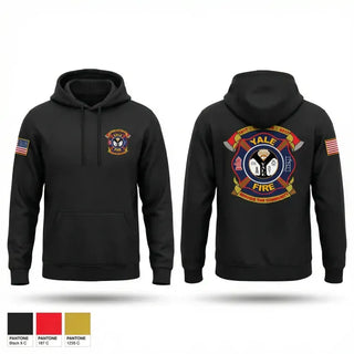 Hoodie, Yale Fire Department, Fire Department, Teamtime, Team time, sublimation, custom sports apparel, team uniforms, spirit wear, spiritwear, sports uniforms, custom shirts, team store, custom team store, fundraiser sports, apparel fundraiser