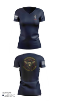 Treatment Platoon Women's Short Sleeve V-neck Shirt - 42