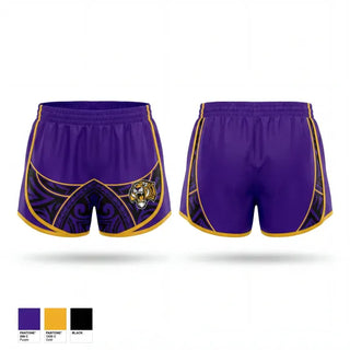 Womens Shorts, Dupree Tigers, Women's Volleyball, Teamtime, Team time, sublimation, custom sports apparel, team uniforms, spirit wear, spiritwear, sports uniforms, custom shirts, team store, custom team store, fundraiser sports, apparel fundraiser