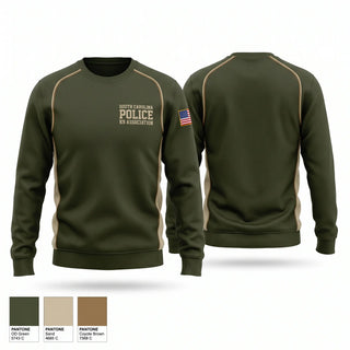 Crew Neck Sweatshirt, South Carolina Police K9 Association, Police, Teamtime, Team time, sublimation, custom sports apparel, team uniforms, spirit wear, spiritwear, sports uniforms, custom shirts, team store, custom team store, fundraiser sports, apparel fundraiser