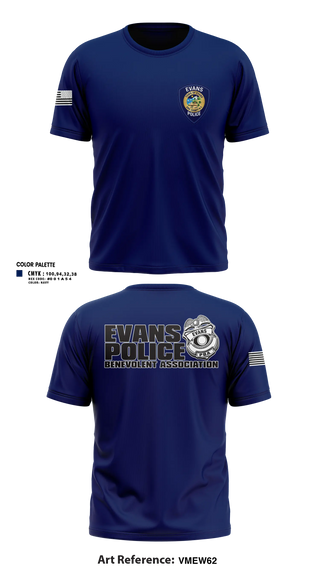 Short Sleeve Performance Shirt, Town of Evans Police, Police, Teamtime, Team time, sublimation, custom sports apparel, team uniforms, spirit wear, spiritwear, sports uniforms, custom shirts, team store, custom team store, fundraiser sports, apparel fundraiser
