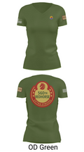 560th Redhorse Unit 43549441 Women's Short Sleeve V-neck Shirt - 48