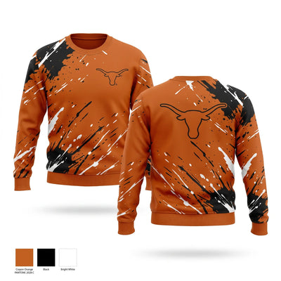 Lazbuddie longhorns Crew Neck Sweatshirt - 2