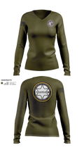 CRT 50560807 Women's Long Sleeve V-neck Shirt - 21