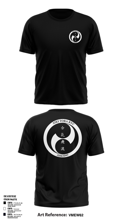 Aiki Tora Ryu 63120214 Short Sleeve Performance Shirt - 1