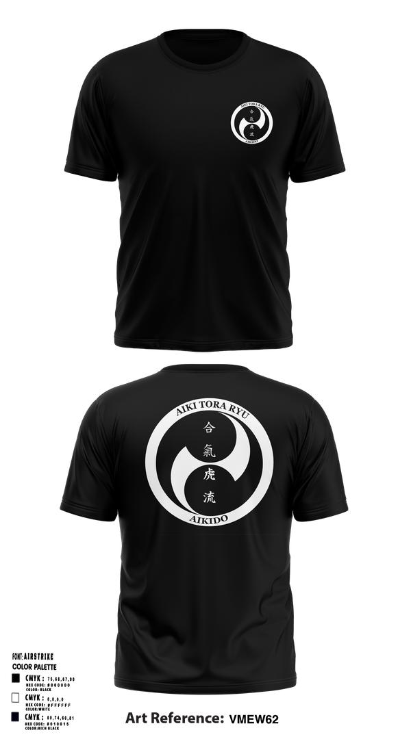 Short Sleeve Performance Shirt, Aiki Tora Ryu, , Teamtime, Team time, sublimation, custom sports apparel, team uniforms, spirit wear, spiritwear, sports uniforms, custom shirts, team store, custom team store, fundraiser sports, apparel fundraiser