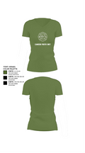 Camden Photo Unit 11027372 Women's Short Sleeve V-neck Shirt - 44