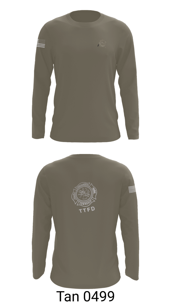 Long Sleeve Performance Shirt, Tuscarora fire department, Fire Department, Teamtime, Team time, sublimation, custom sports apparel, team uniforms, spirit wear, spiritwear, sports uniforms, custom shirts, team store, custom team store, fundraiser sports, apparel fundraiser