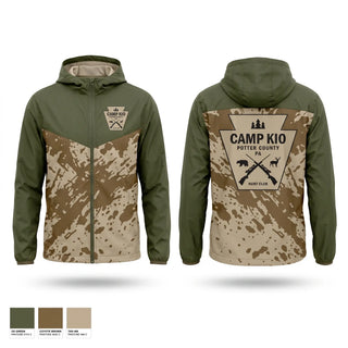 Windbreaker, Camp Kio, , Teamtime, Team time, sublimation, custom sports apparel, team uniforms, spirit wear, spiritwear, sports uniforms, custom shirts, team store, custom team store, fundraiser sports, apparel fundraiser