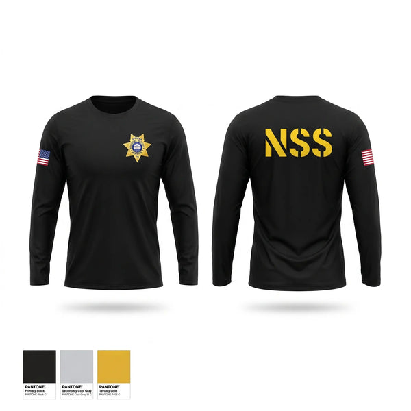 Long Sleeve Performance Shirt, National Security, Police, Teamtime, Team time, sublimation, custom sports apparel, team uniforms, spirit wear, spiritwear, sports uniforms, custom shirts, team store, custom team store, fundraiser sports, apparel fundraiser