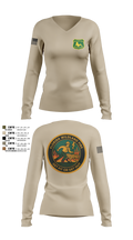 Florida 43193652 Women's Long Sleeve V-neck Shirt - 9