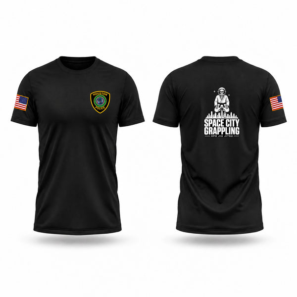Houston Police Short Sleeve Performance Shirt - 1