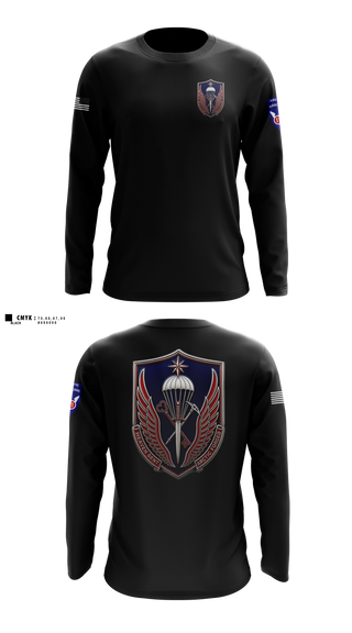 Long Sleeve Performance Shirt, 11th ADSB, Army, Teamtime, Team time, sublimation, custom sports apparel, team uniforms, spirit wear, spiritwear, sports uniforms, custom shirts, team store, custom team store, fundraiser sports, apparel fundraiser