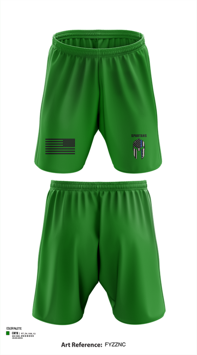 Spartans 78365959 Athletic Shorts With Pockets - 103