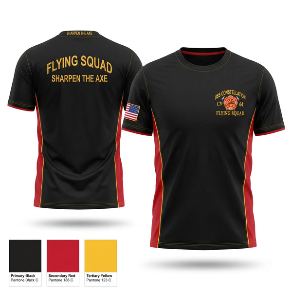 Short Sleeve Performance Shirt, Flying squad, Navy, Teamtime, Team time, sublimation, custom sports apparel, team uniforms, spirit wear, spiritwear, sports uniforms, custom shirts, team store, custom team store, fundraiser sports, apparel fundraiser