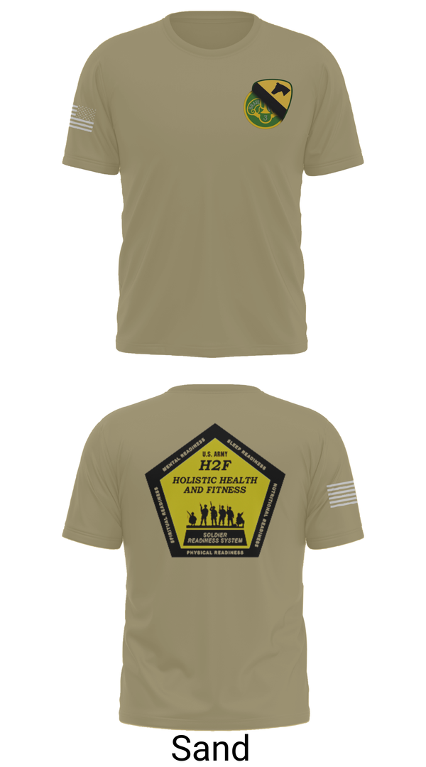 Old School Cotton Feel Shirt, 1st Cav 3CR, , Teamtime, Team time, sublimation, custom sports apparel, team uniforms, spirit wear, spiritwear, sports uniforms, custom shirts, team store, custom team store, fundraiser sports, apparel fundraiser