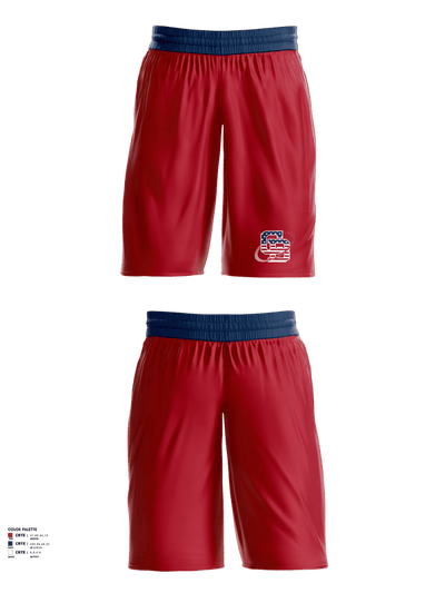Minuteman 20870973 Womens Basketball Shorts - 1