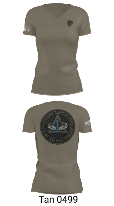 CART 71062698 Women's Short Sleeve V-neck Shirt - 65