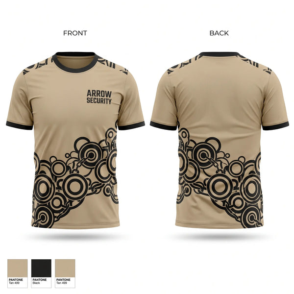 Short Sleeve Performance Shirt, ARROW SECURITY, , Teamtime, Team time, sublimation, custom sports apparel, team uniforms, spirit wear, spiritwear, sports uniforms, custom shirts, team store, custom team store, fundraiser sports, apparel fundraiser
