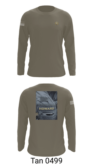 Long Sleeve Performance Shirt, Creek County Sheriff, Police, Teamtime, Team time, sublimation, custom sports apparel, team uniforms, spirit wear, spiritwear, sports uniforms, custom shirts, team store, custom team store, fundraiser sports, apparel fundraiser