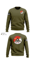 7th Squadron, Sixth Cavalry Regiment 24299123 Crew Neck Sweatshirt - 22