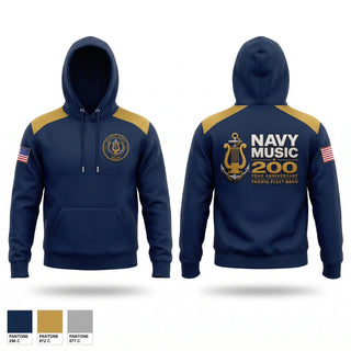 Hoodie, Pacific Fleet Band, Navy, Teamtime, Team time, sublimation, custom sports apparel, team uniforms, spirit wear, spiritwear, sports uniforms, custom shirts, team store, custom team store, fundraiser sports, apparel fundraiser