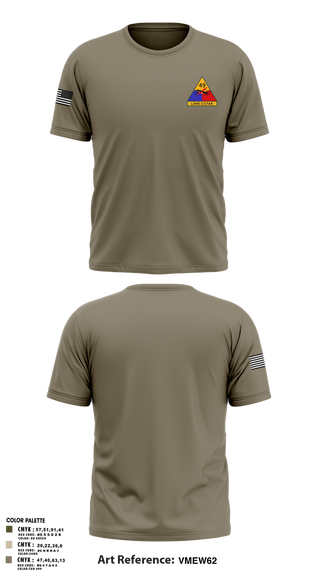 Short Sleeve Performance Shirt, 49th Armored, , Teamtime, Team time, sublimation, custom sports apparel, team uniforms, spirit wear, spiritwear, sports uniforms, custom shirts, team store, custom team store, fundraiser sports, apparel fundraiser