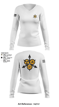 51st WMD-CST 58397941 Women's Long Sleeve V-neck Shirt - 2