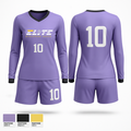 Elite Development Soccer 64788908 Women's Long Sleeve V-neck Shirt - 1
