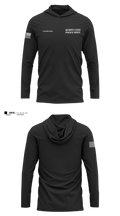 SCOTT CITY POLICE DEPT. 51079596 Long Sleeve Performance Shirt with hood - 3