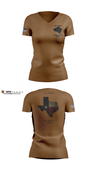 Womens Short Sleeve Vneck Shirt, 961st ECC, Army, Teamtime, Team time, sublimation, custom sports apparel, team uniforms, spirit wear, spiritwear, sports uniforms, custom shirts, team store, custom team store, fundraiser sports, apparel fundraiser