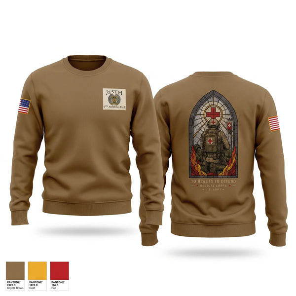 Crew Neck Sweatshirt, 215th MCAS, National Guard, Teamtime, Team time, sublimation, custom sports apparel, team uniforms, spirit wear, spiritwear, sports uniforms, custom shirts, team store, custom team store, fundraiser sports, apparel fundraiser