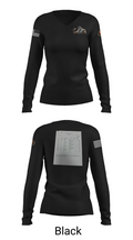 AFJROTC MS-081 DRONE TEAM 88778530 Women's Long Sleeve V-neck Shirt - 37