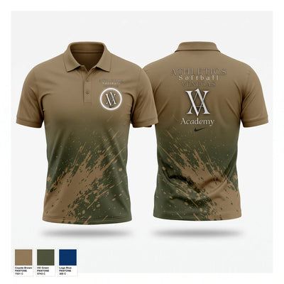Venegas Athletics Academy Short Sleeve Performance Polo - 1