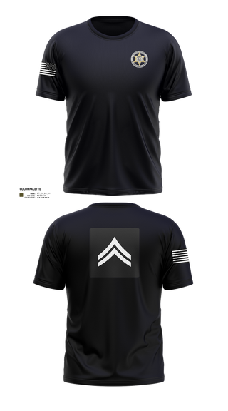 Old School Cotton Feel Shirt, Wayne County Sheriff’s Department, Police, Teamtime, Team time, sublimation, custom sports apparel, team uniforms, spirit wear, spiritwear, sports uniforms, custom shirts, team store, custom team store, fundraiser sports, apparel fundraiser