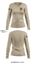 Greensburg/Green County Fire & Rescue 25447011 Women's Long Sleeve V-neck Shirt - 21