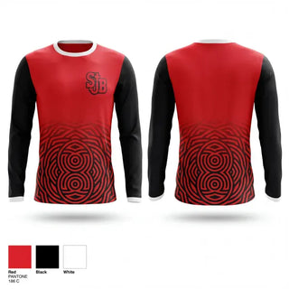 Long Sleeve Performance Shirt, St. John the Baptist Jaguars, Baseball, Teamtime, Team time, sublimation, custom sports apparel, team uniforms, spirit wear, spiritwear, sports uniforms, custom shirts, team store, custom team store, fundraiser sports, apparel fundraiser